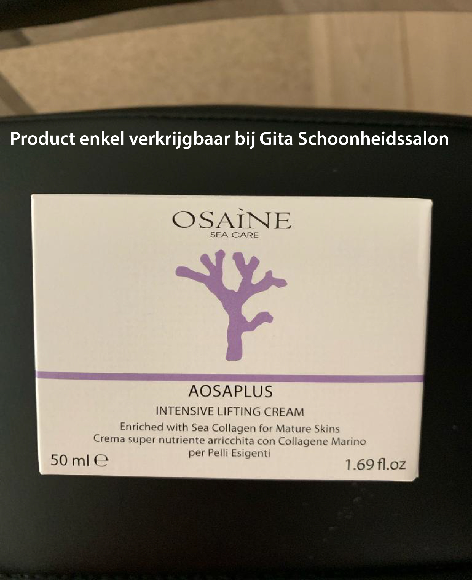 Gita Schoonheidssalon producten Osaine Sea care Aosaplus